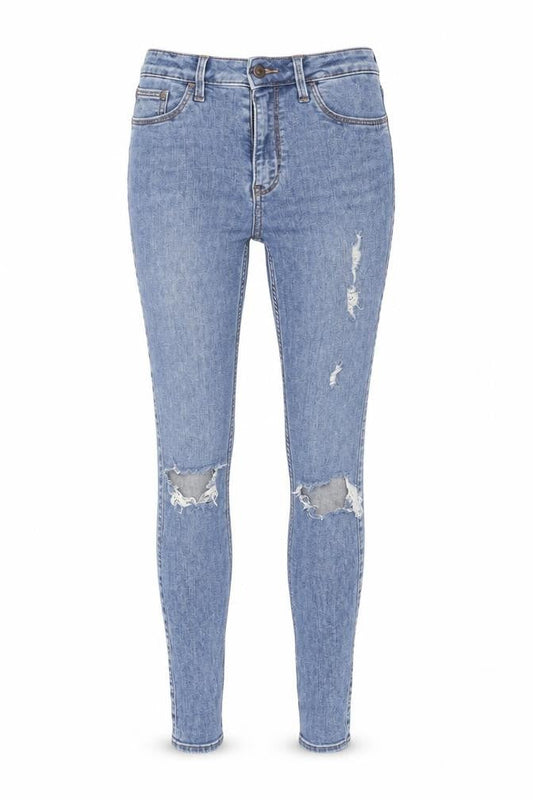 Hollister Women's Blue Jegging High Rise Size 1