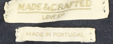 Levi's Men's Blue Cotton Crew Neck T-Shirt Size 3