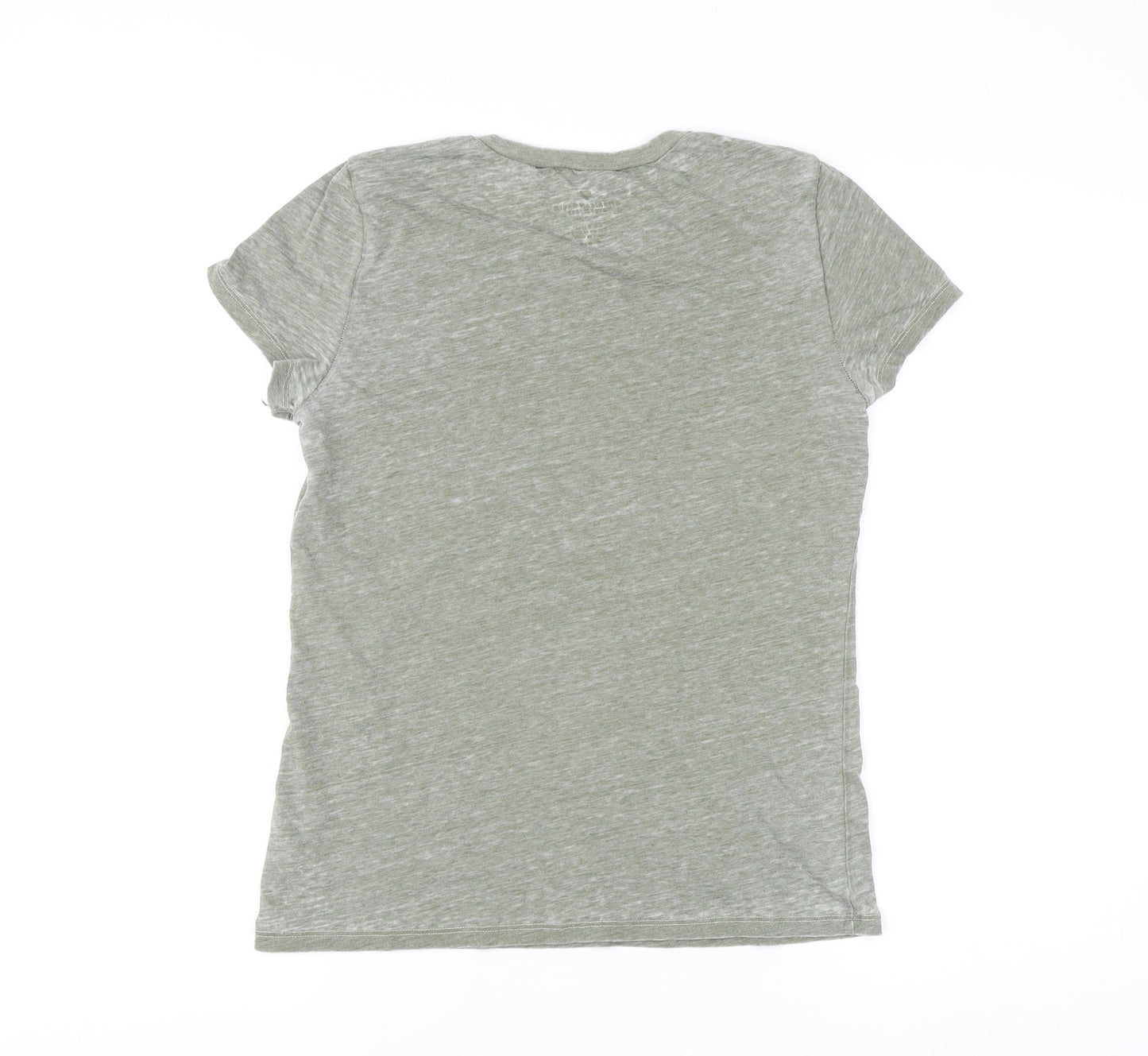 American Eagle Unisex Green Crew Neck T-Shirt M