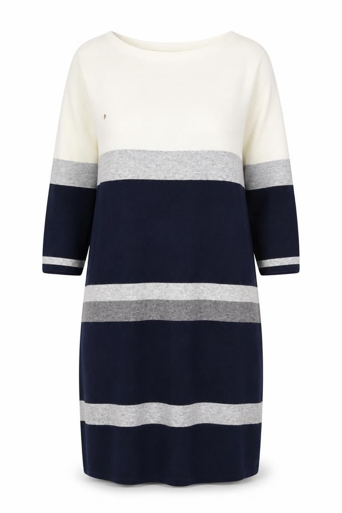 Crew Clothing Women's Striped Tunic Jumper Size 12
