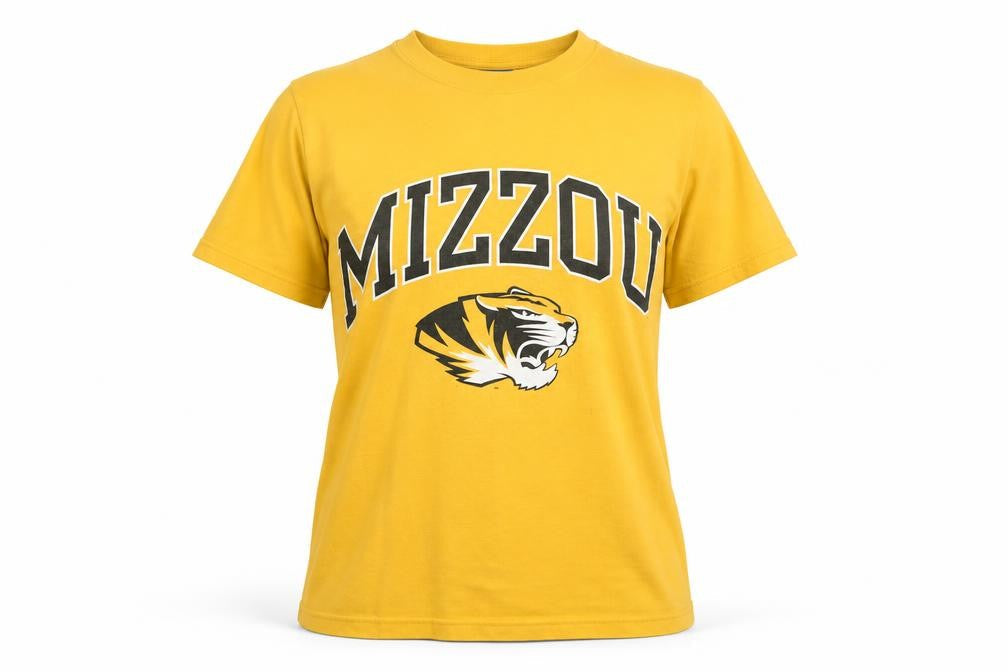 Champion Yellow Unisex Adults Basic T-Shirt S