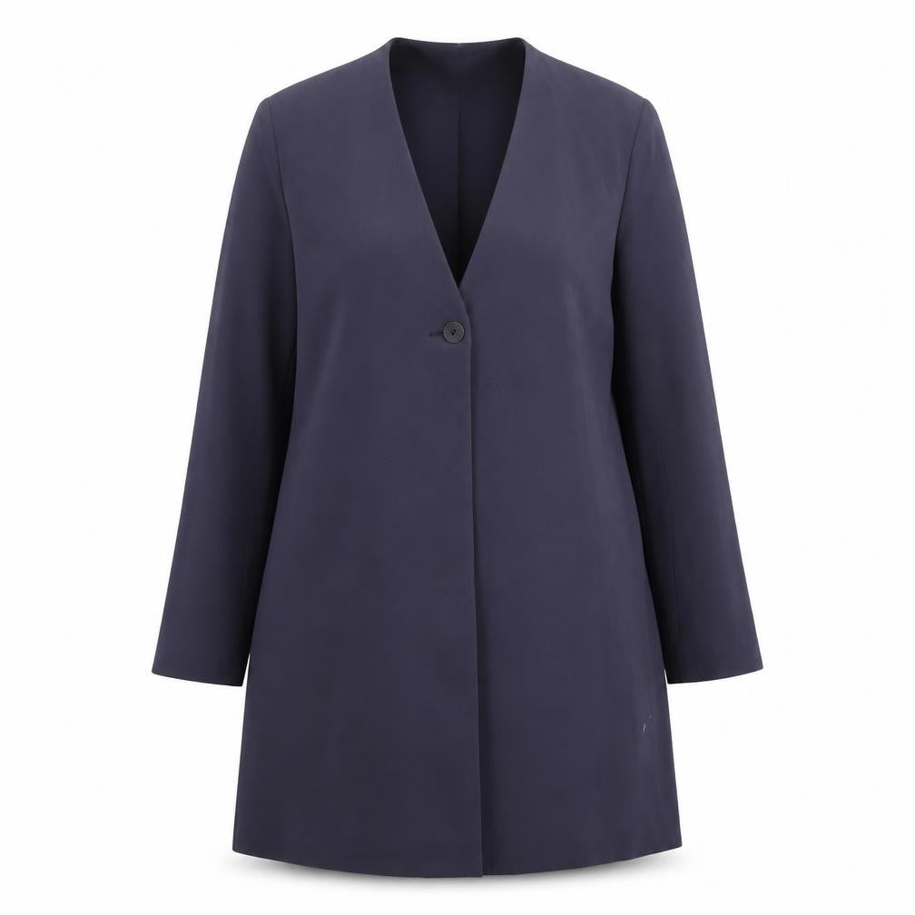 Windsmoor Women's Blue Long Jacket Size 12, Business Casual
