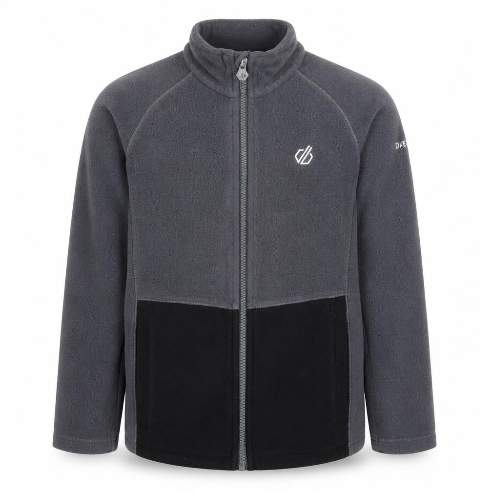 Dare 2b Boys Grey Fleece Jacket, Size 9-10 Years