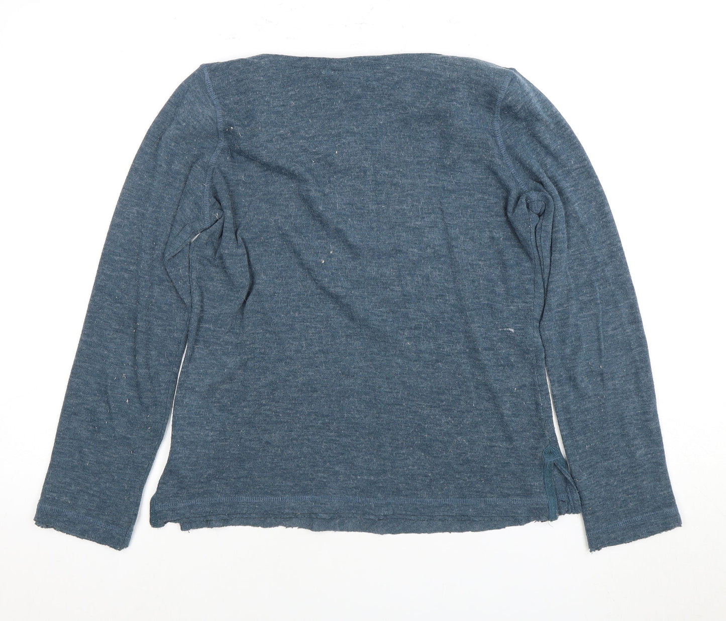 Regatta Blue Cowl Neck Jersey Top for Unisex Adults - Size 12