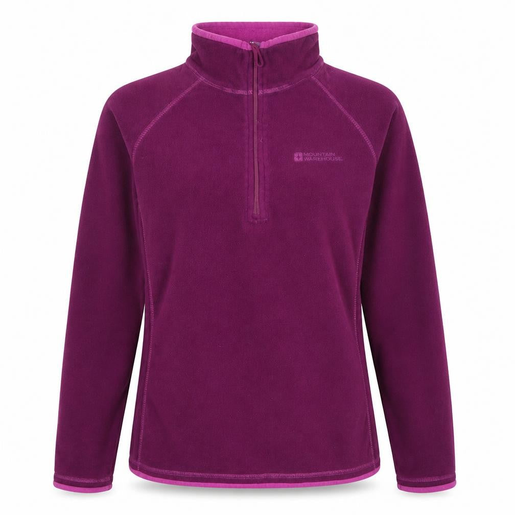 Mountain Warehouse Women's Purple Fleece Sweatshirt Size 12