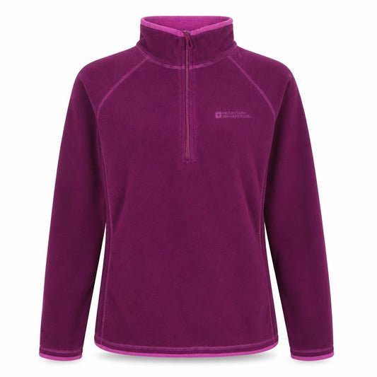 Mountain Warehouse Women's Purple Fleece Sweatshirt Size 12