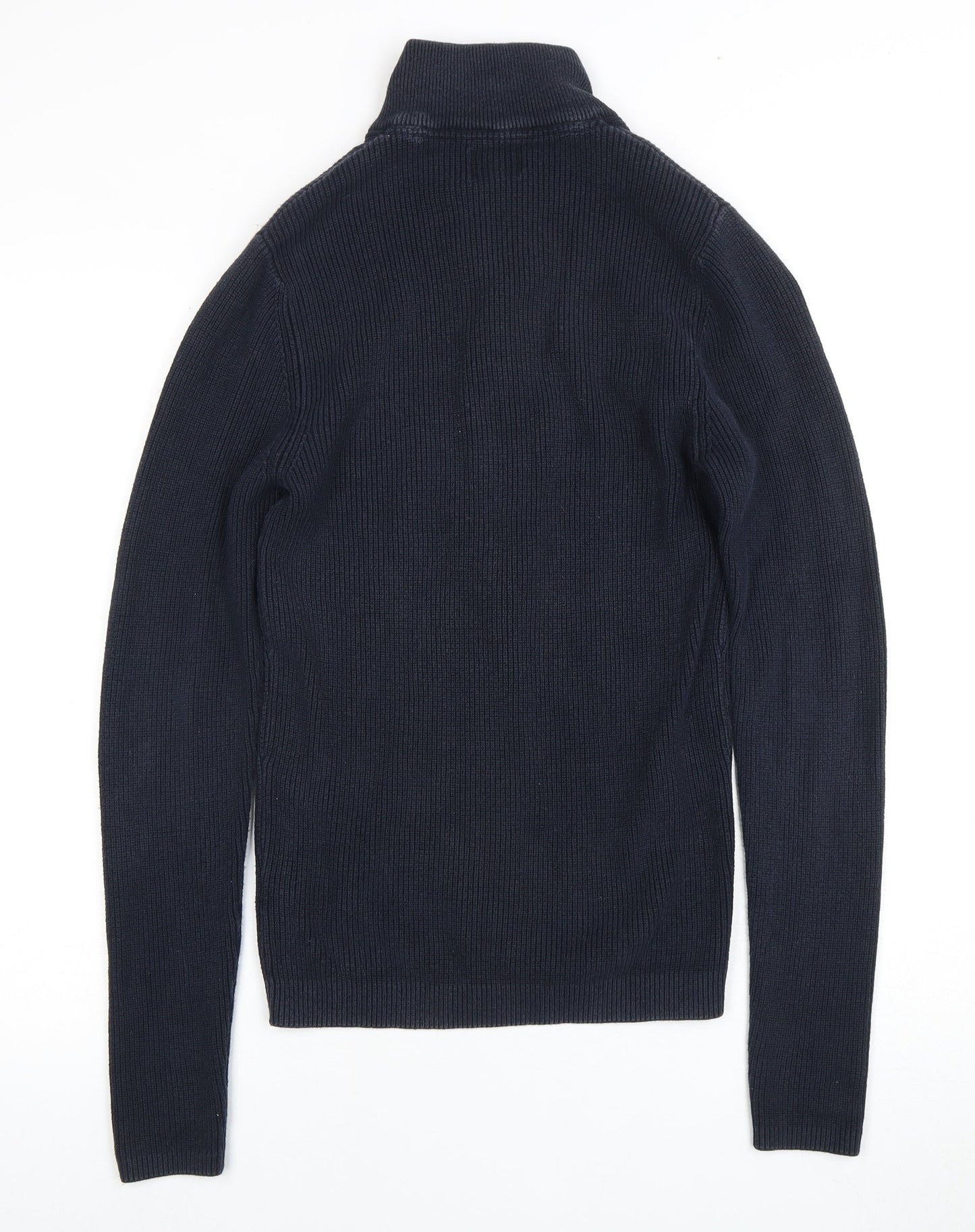 Jack & Jones Men's Blue Full Zip Jumper Size S