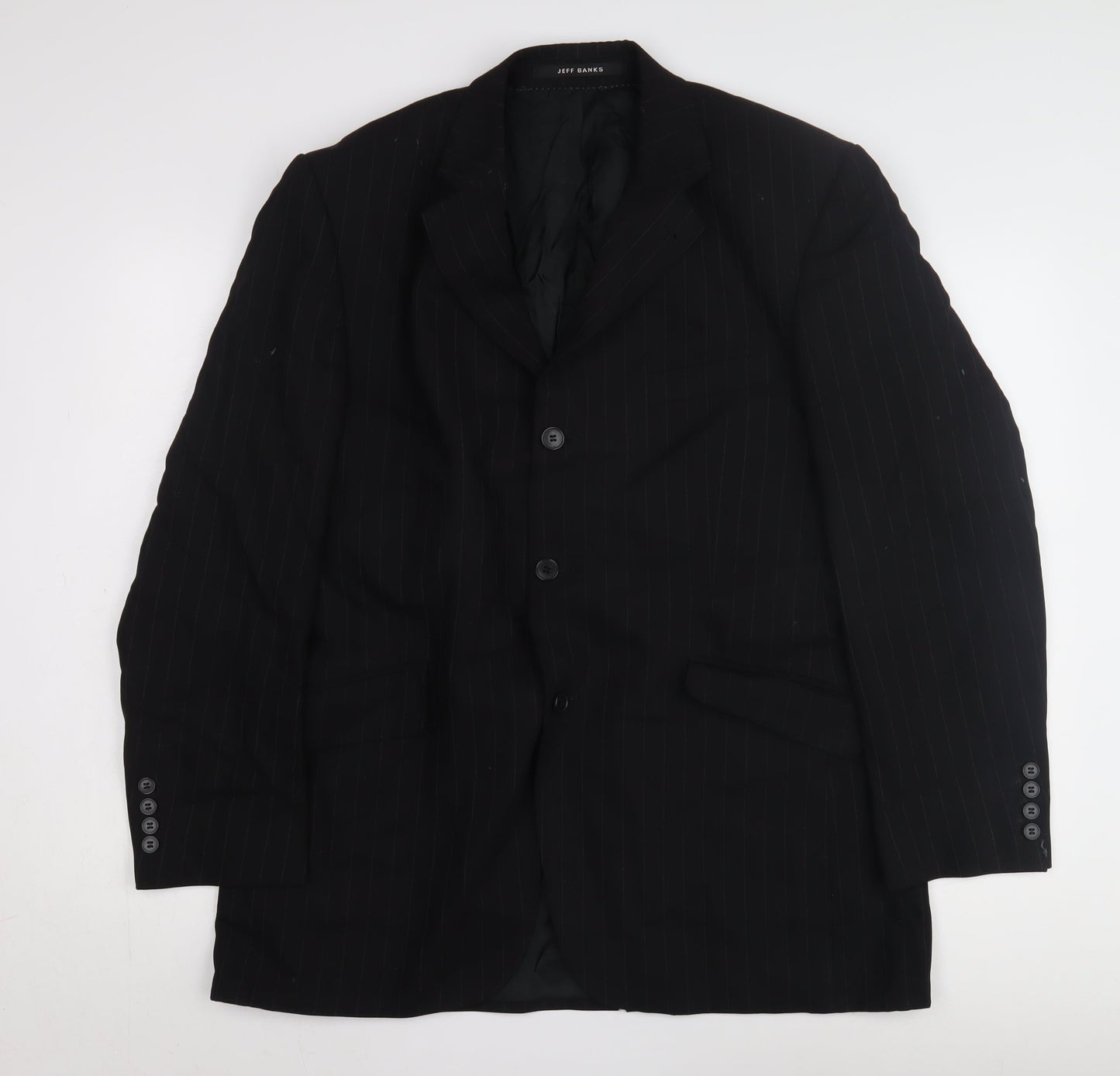 Jeff Banks Men's Blue Regular Fit Suit Jacket 42R