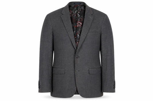 Sawyers & Hendricks Grey Men's Slim Blazer 42R