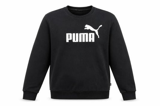 Puma Men's Black Crew Neck Sweatshirt Size M