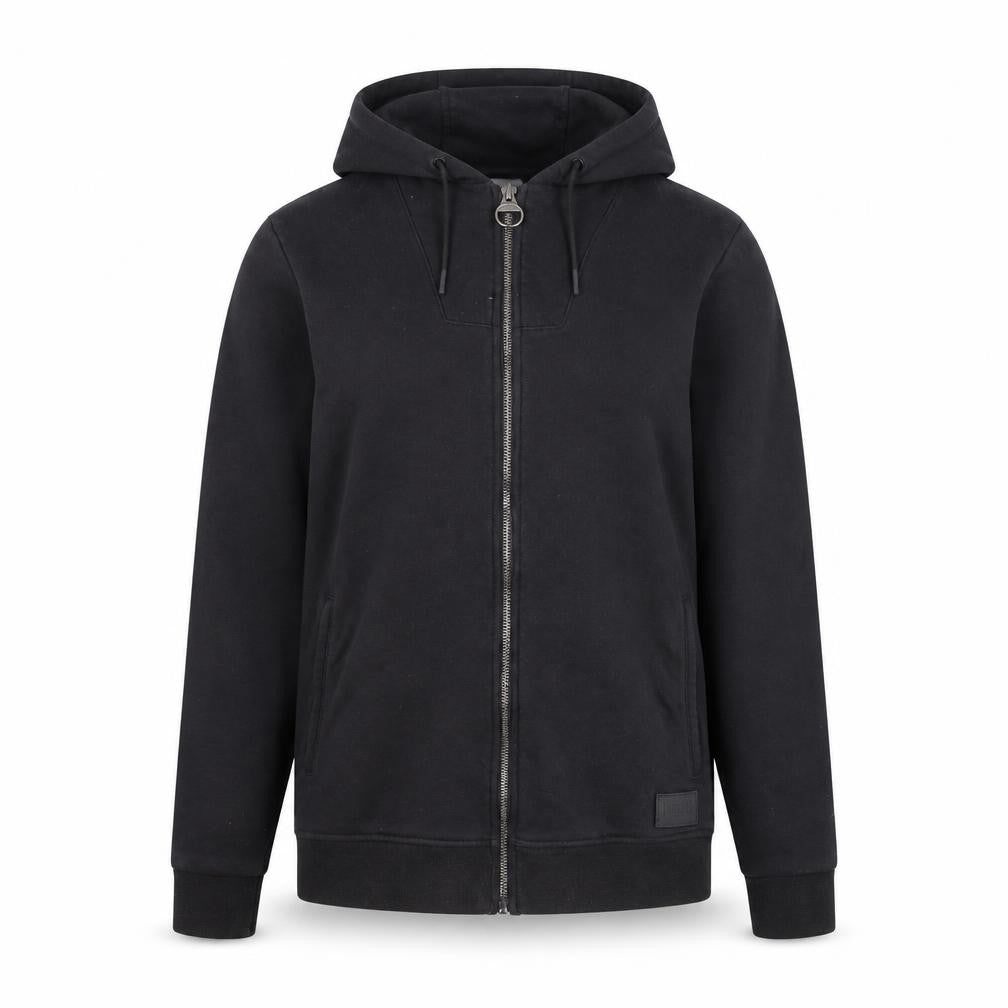 Lonsdale Unisex Black Full Zip Hoodie Size 14