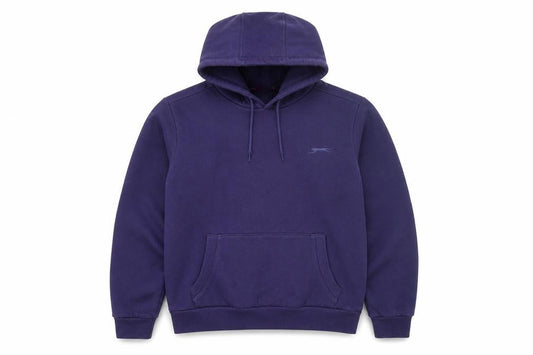 Slazenger Men's Purple Hoodie S Pullover with Logo