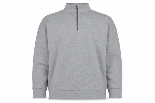 Next Grey Women's Sweatshirt, Size 7, Casual High Neck