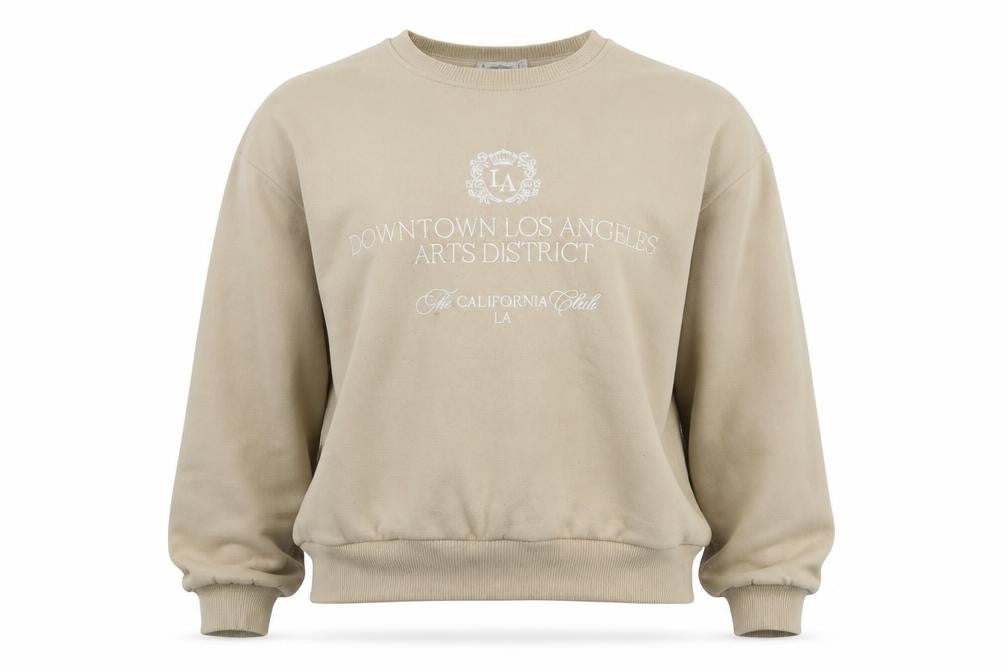 Stradivarius Beige Women's Sweatshirt, Size 14