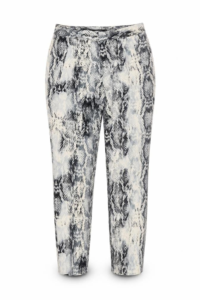 Zara Women's Multicoloured Animal Print Trousers, Size M