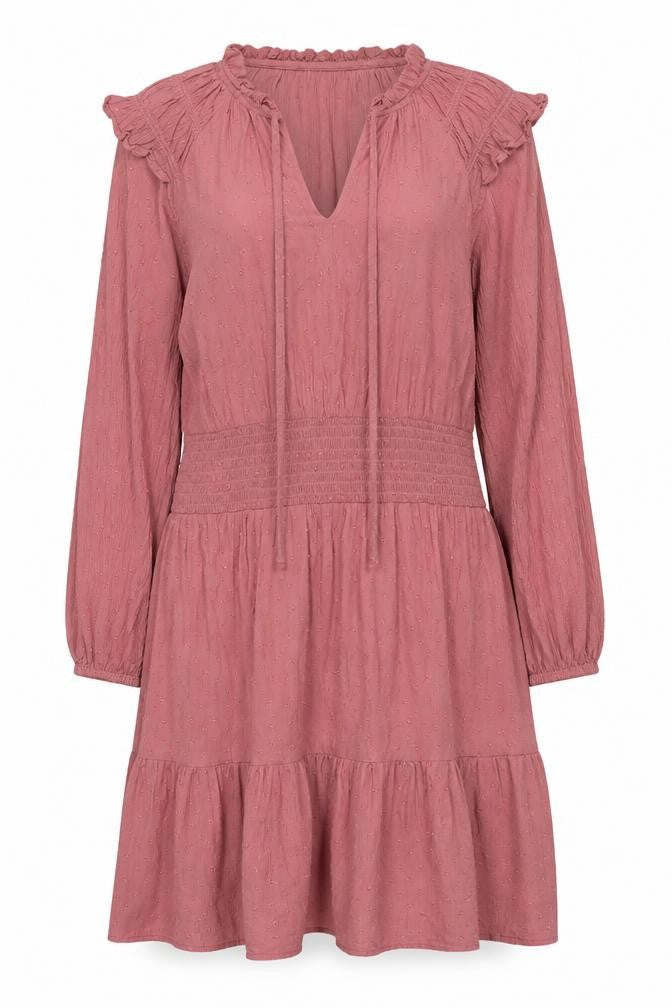 Marks & Spencer Women's Pink Short V-Neck Dress