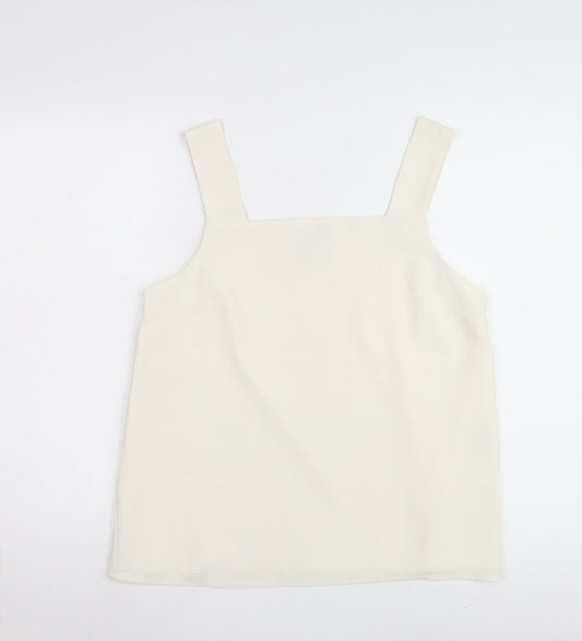 Warehouse Women's Ivory Tank Top - Size 12