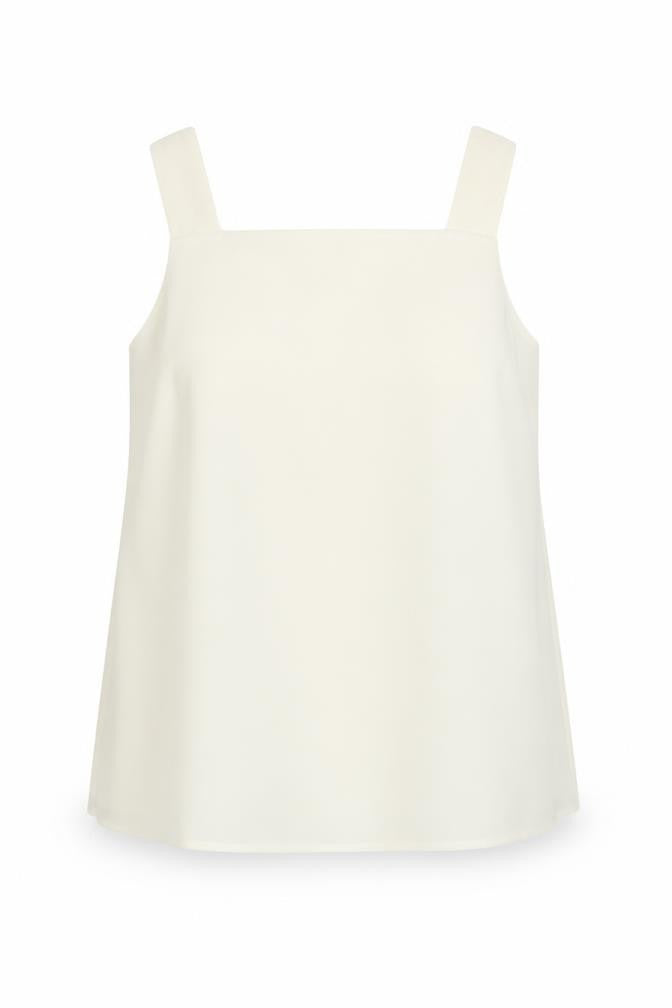 Warehouse Women's Ivory Tank Top - Size 12