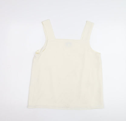 Warehouse Women's Ivory Tank Top - Size 12
