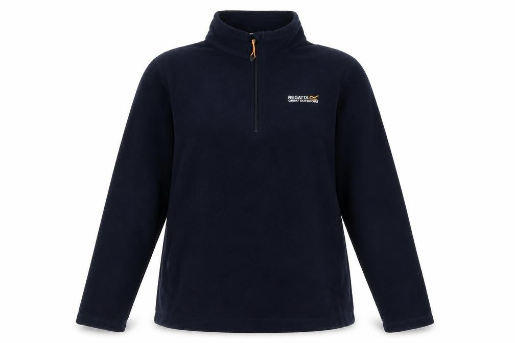 Regatta Women's Blue Fleece Sweatshirt UK 16 Zip