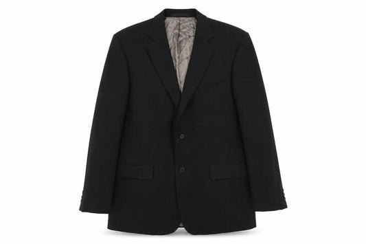 Marks & Spencer Men's Grey Wool Blazer, Size 42 M