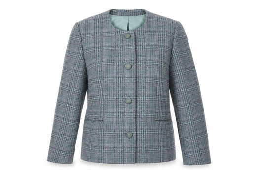 Honor Millburn Women's Multicolour Wool Blazer - Size 14