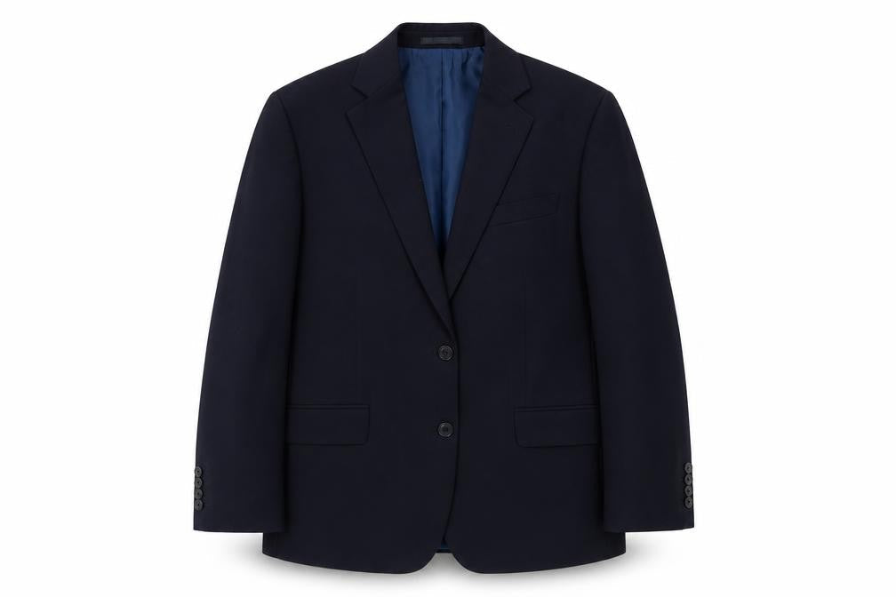 Marks & Spencer Men's Blue Blazer, Size 40S, Classic Style