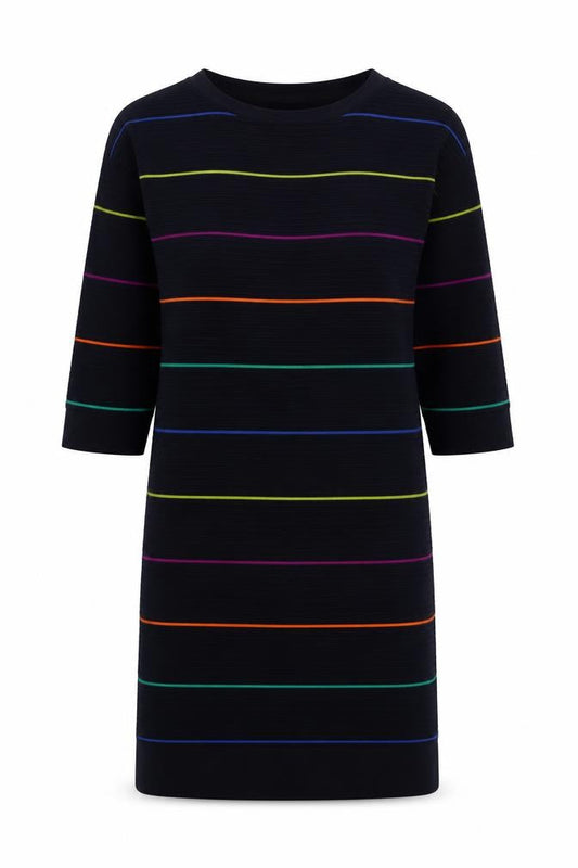 Phase Eight Women's Multicoloured Striped Shift Dress