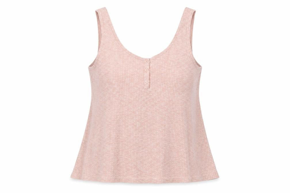 Love by GAP Women's Pink Sleeveless Tank Top