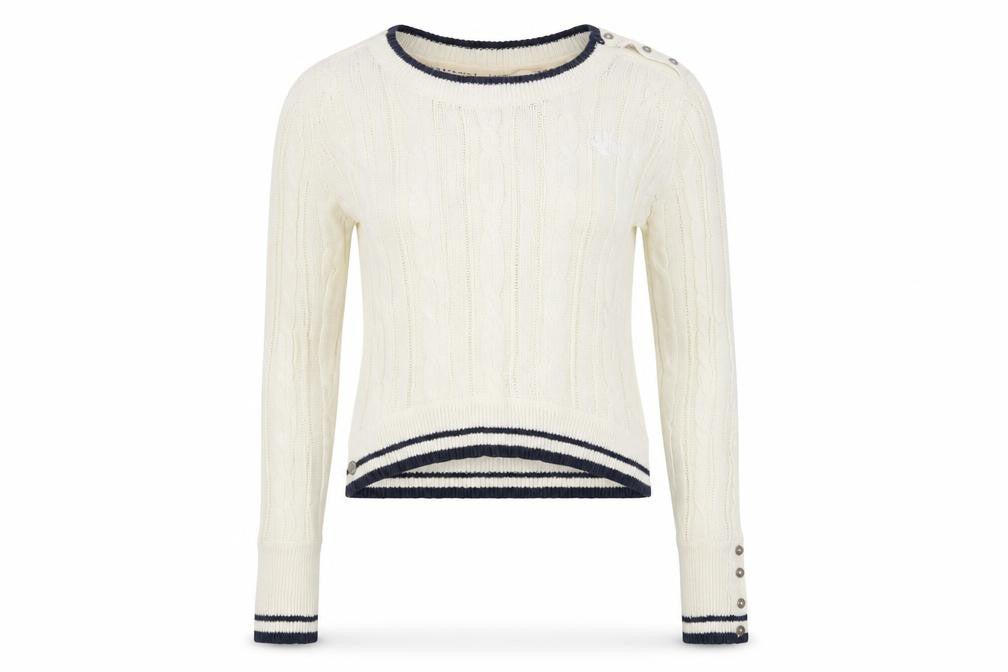 SoulCal & Co Women's Ivory Size 12 Cable-Knit Jumper