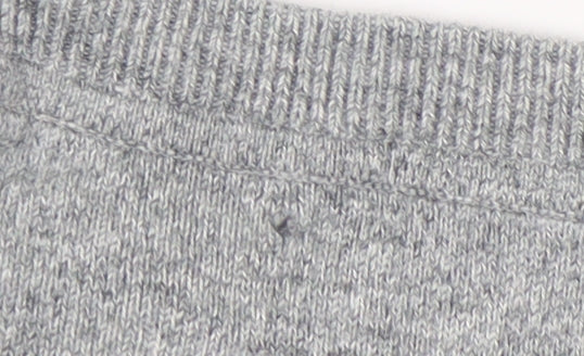 GAP Men's Grey Striped Pullover Sweatshirt M