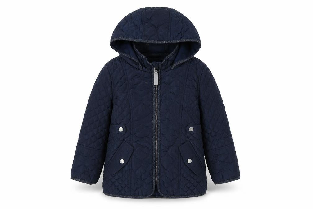 Junior J Girls Blue Quilted Jacket 4-5 Years
