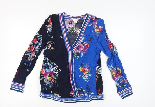 Monsoon Women's Multicoloured Floral Tunic Blouse Size 8