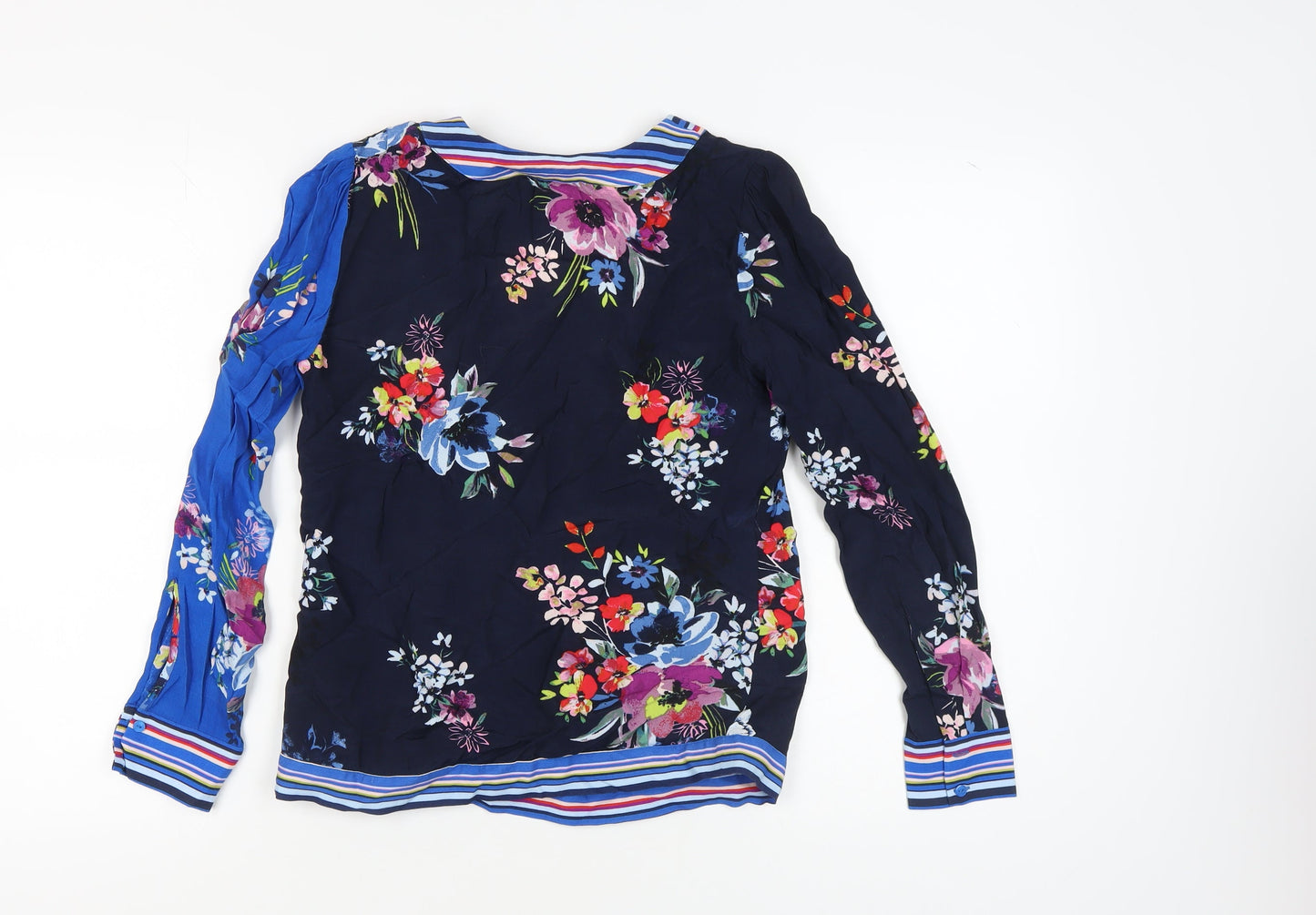 Monsoon Women's Multicoloured Floral Tunic Blouse Size 8