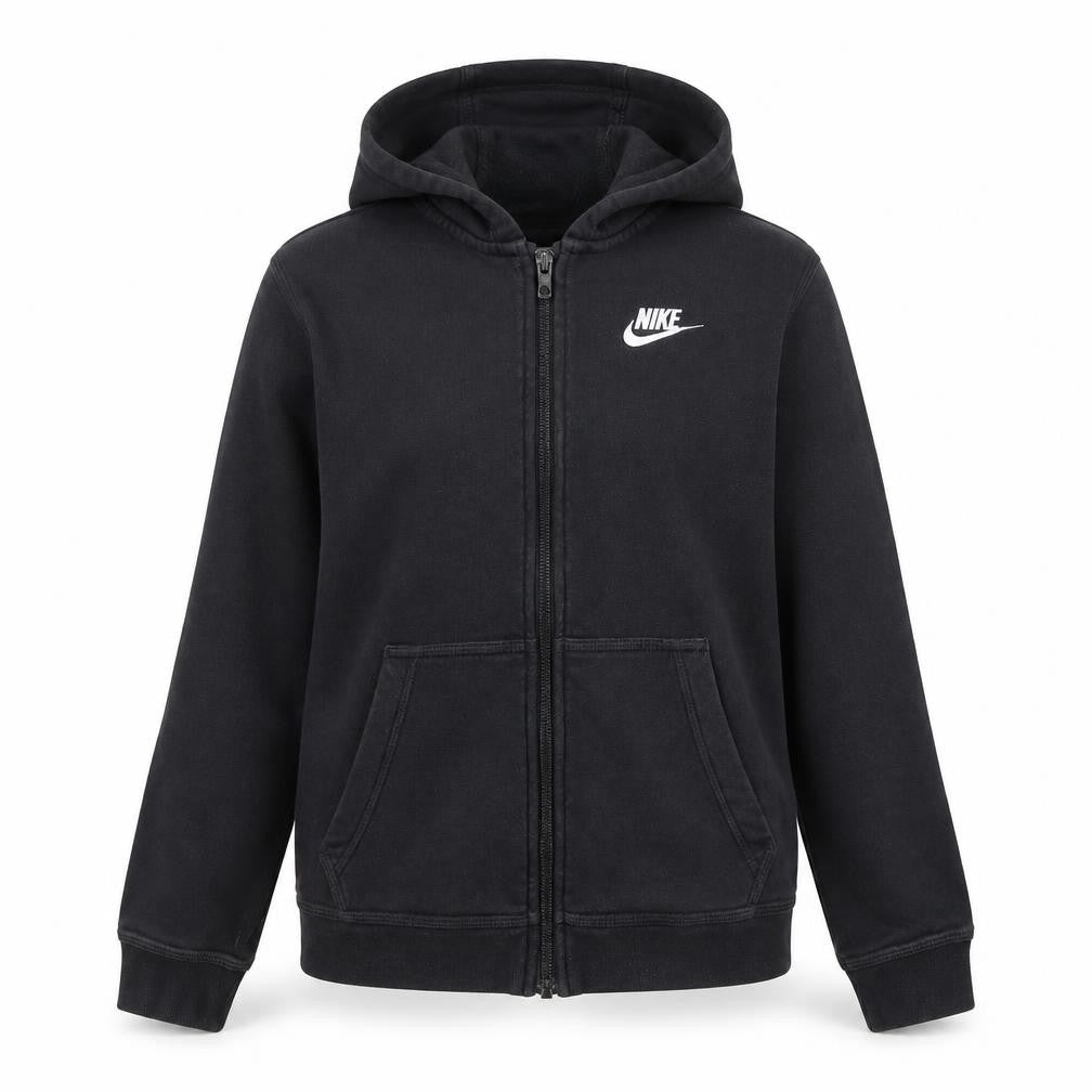 Nike Teens Black Full Zip Hoodie M