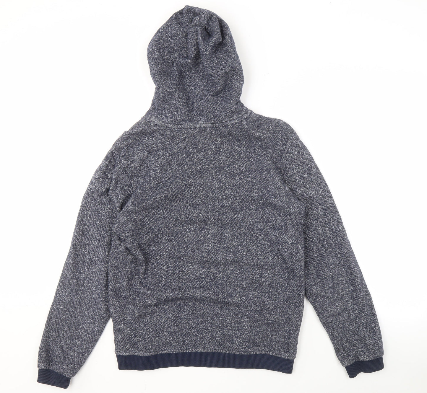Jack & Jones Men's Blue Pullover Hoodie, Size S, Logo Style