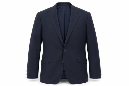 Dehavilland Men's Blue Blazer, 40S, Formal Attire