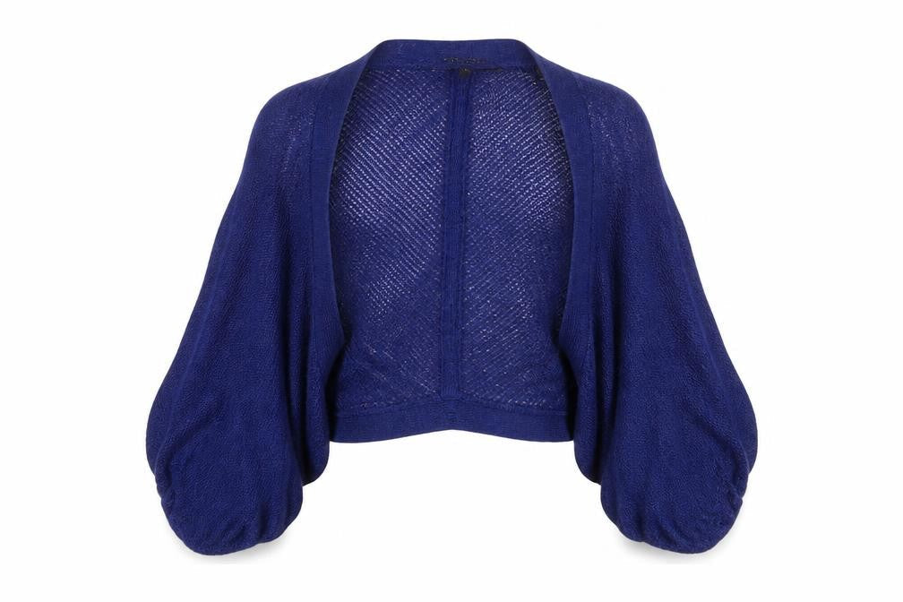 Ted Baker Women's Blue Knit Shrug