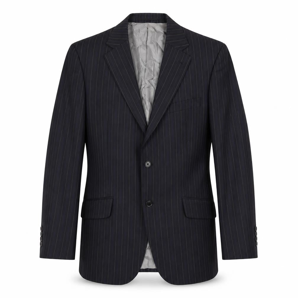 Austin Reed Men's Blue Pinstripe Blazer 40R