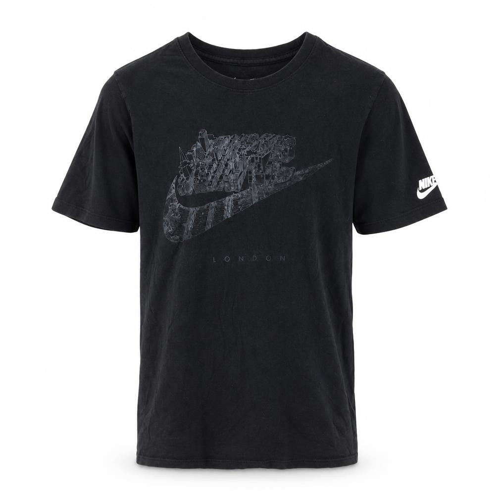 Nike Black London Graphic Men's T-Shirt, Size S - Athletic