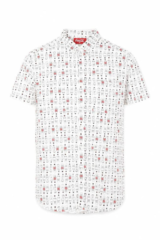 Coca-Cola Men's XS Multicoloured Graphic Shirt