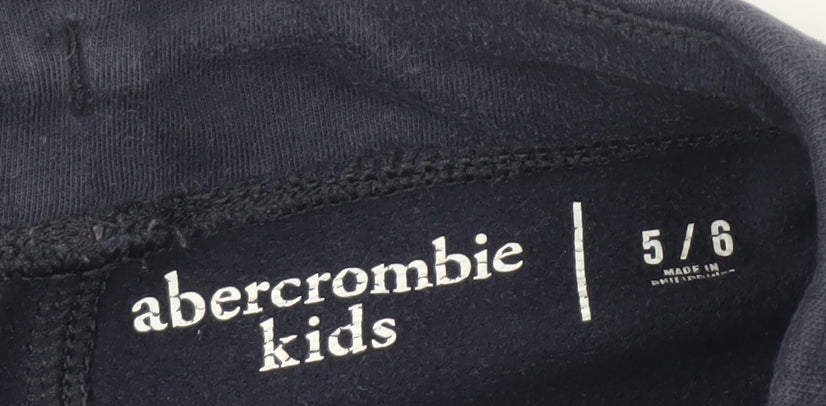 Abercrombie & Fitch Kids Girls Blue Athletic Shorts Size 5-6 Years