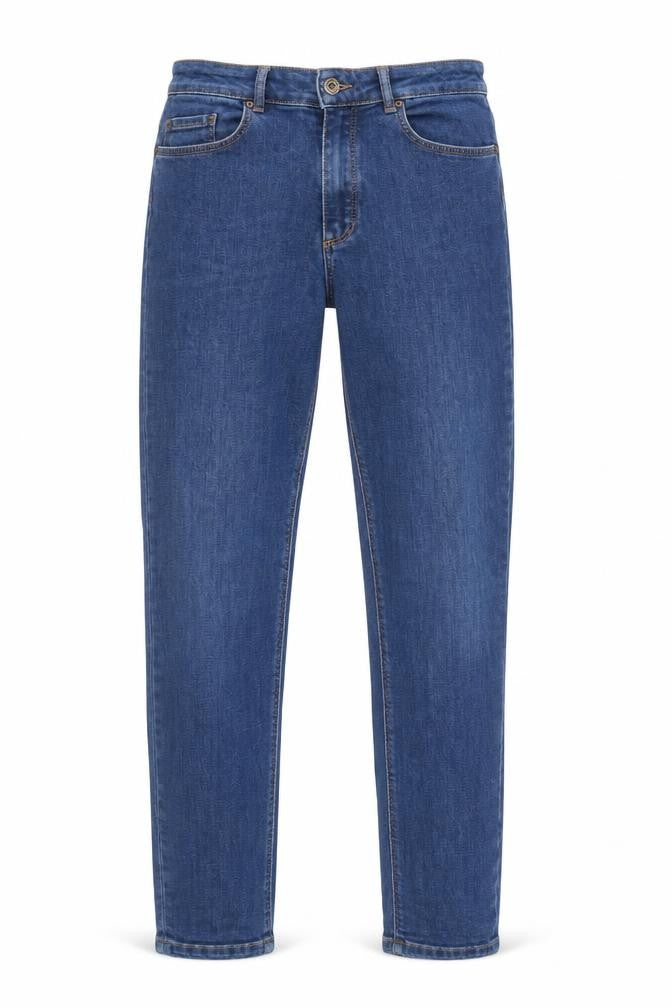 Massimo Dutti Men's Blue Straight Jeans Size 40