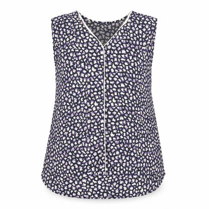 Jigsaw Women's Multicoloured Floral Sleeveless Top