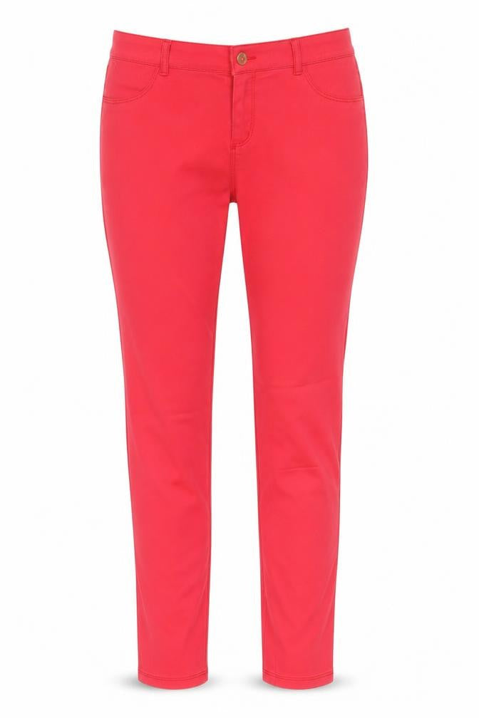 Pure DKNY Women's Red Trousers Size 8