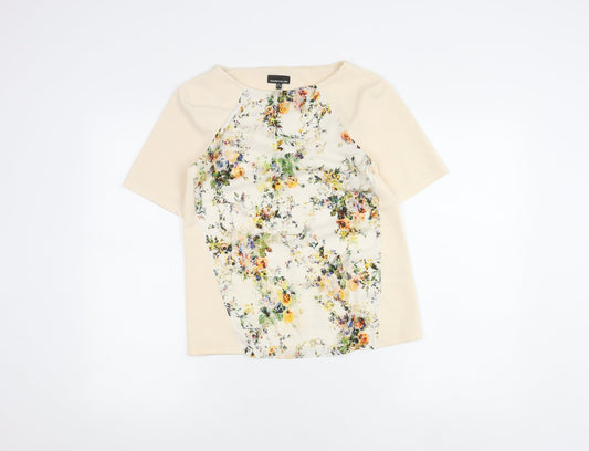 Warehouse Women's Multicoloured Floral Top UK 6