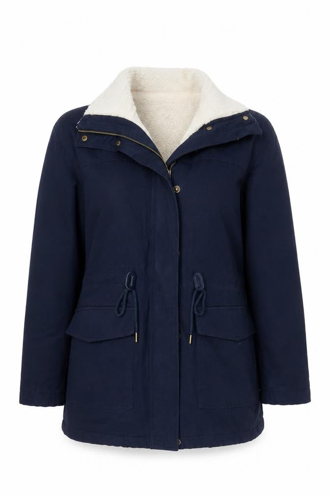 Marks & Spencer Women's Blue Size 10 Lined Jacket