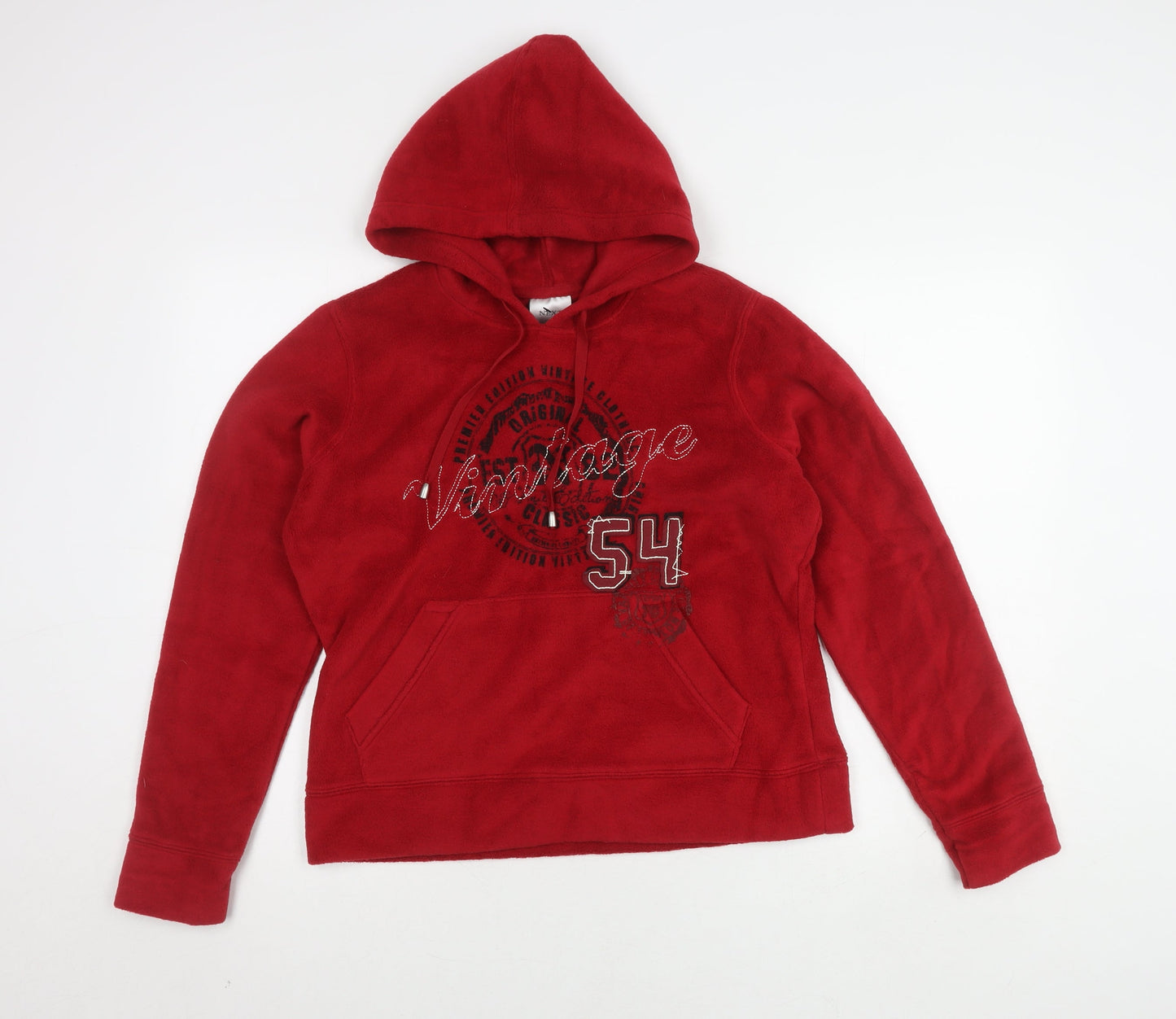Next Women's Red Hoodie, Size 14, Pullover Style