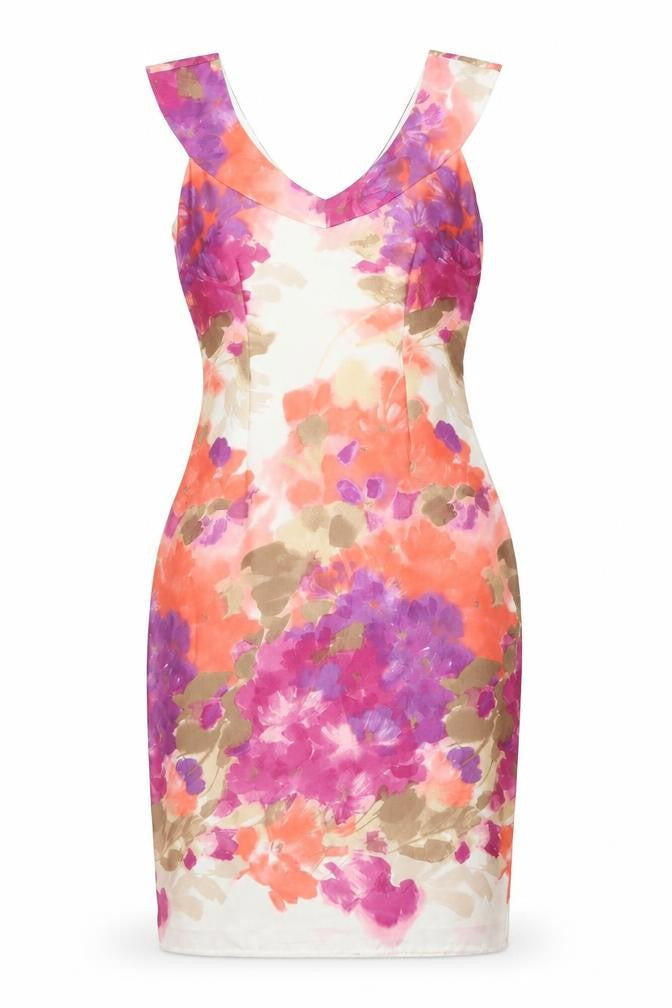 Stephanie Women's Multicoloured Floral Dress, Size 10