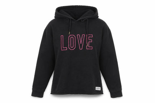 Selfish Mother Women's Black Pullover Hoodie - Size 2